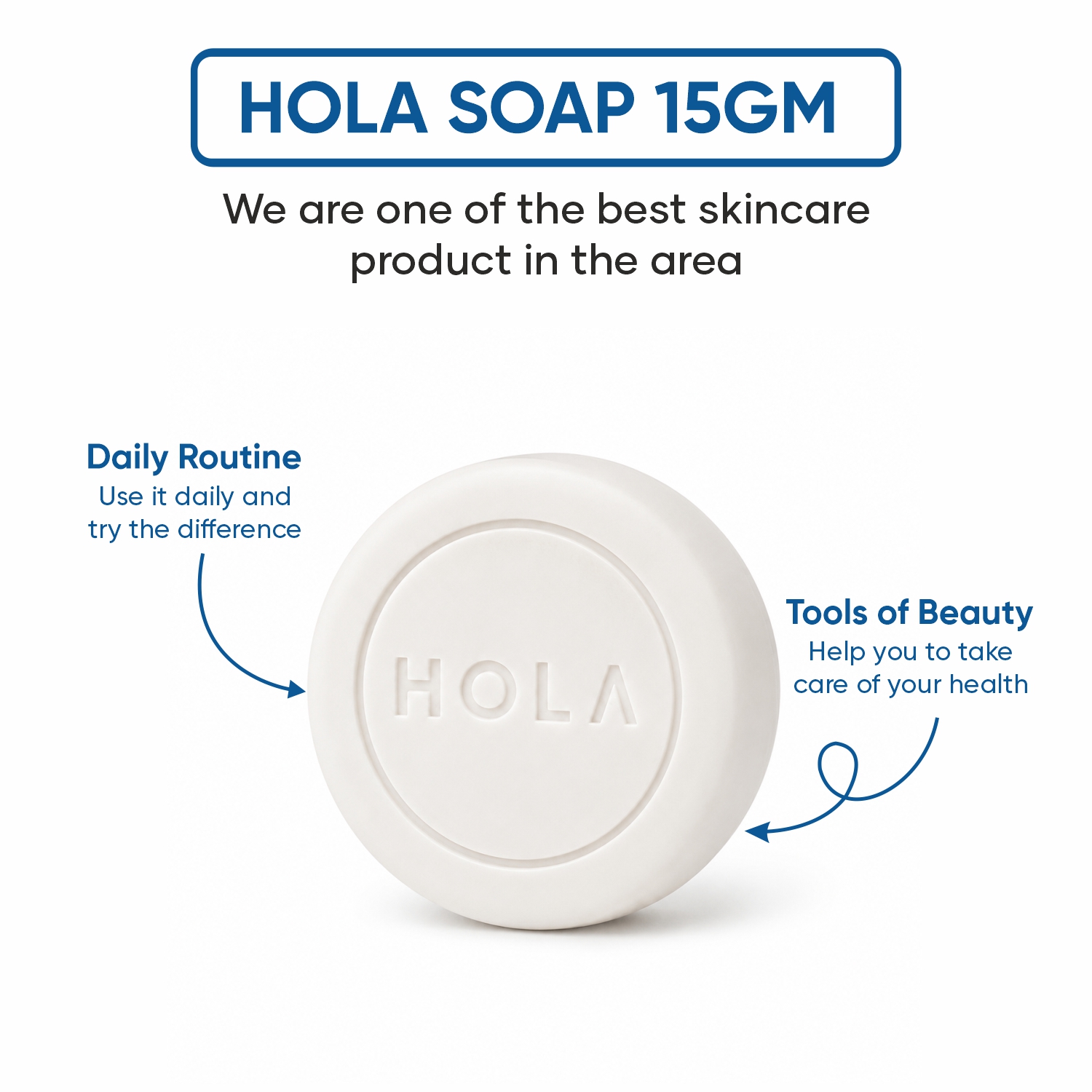 Hotel Soap Round 15gm for hotels, resorts, Airbnb, guest rooms and bulk hospitality supply