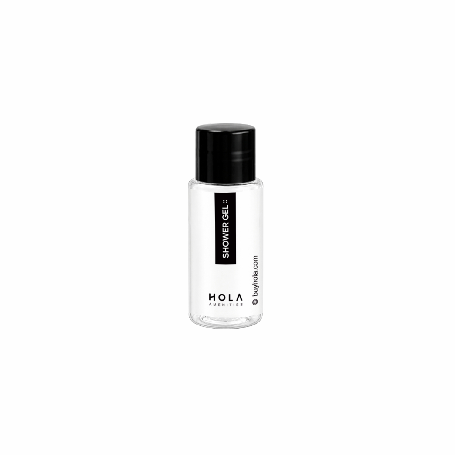 Hotel shower gel travel size body wash for guest amenities and hotel toiletries by Hola Amenities