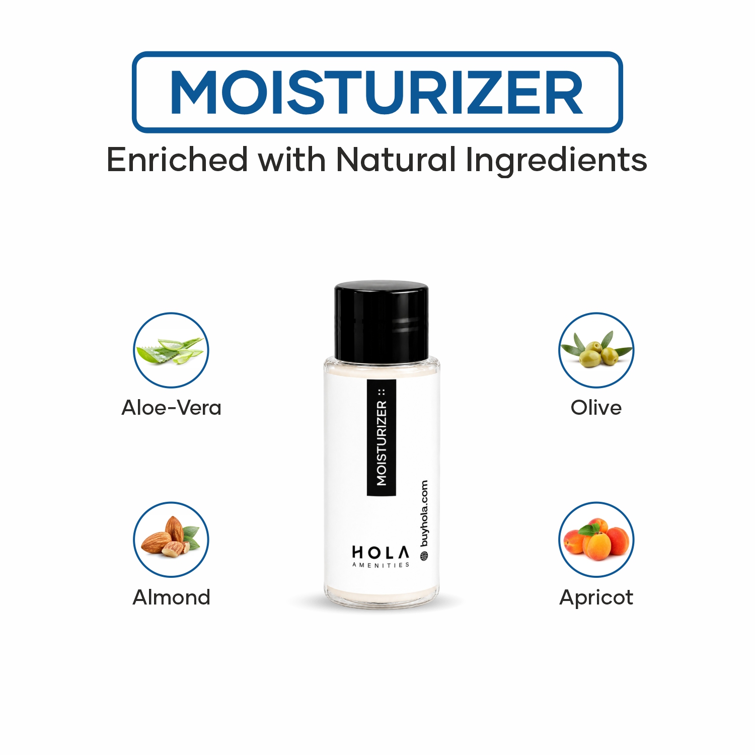 Hotel body lotion 20ml for guest amenities, hotel toiletries and travel use by HOLA Amenities