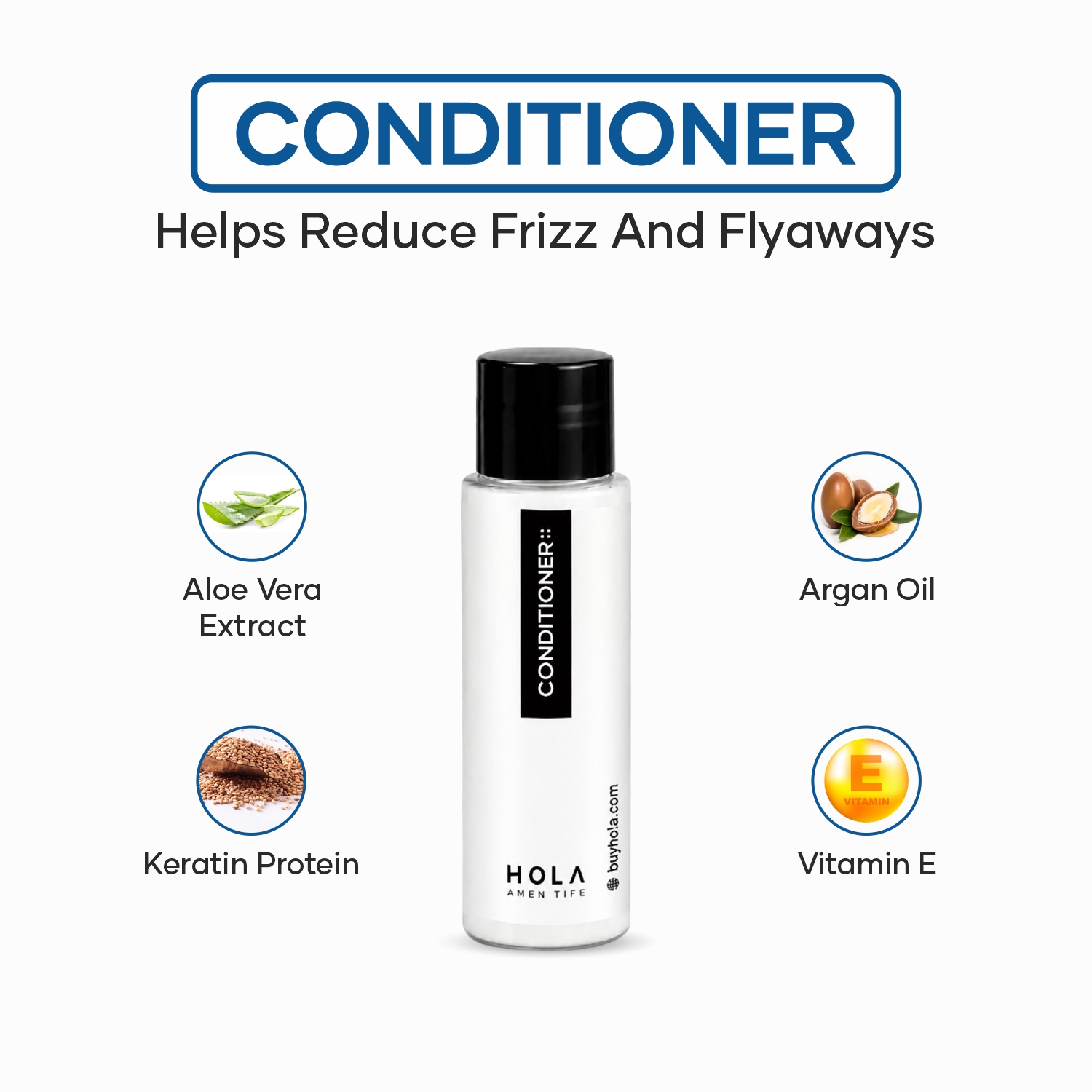 Guest Room Conditioner Placed in Hotel Bathroom Amenities Tray with Shampoo and Toiletries
